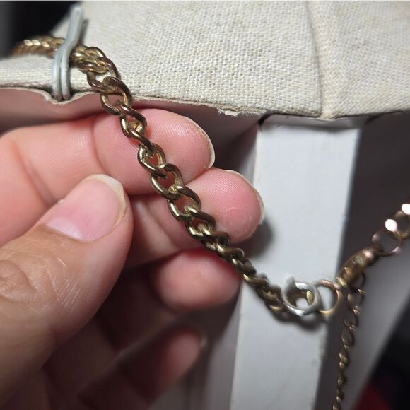 Vintage early 2000s dangling beaded necklace large statement piece - Picture 7 of 11